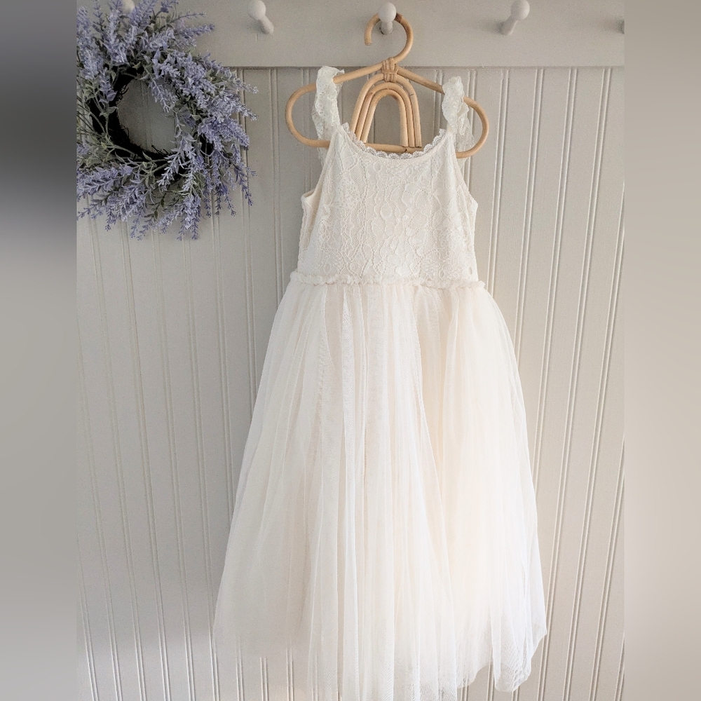 Noralee Camilla Dress, Size 6, Ivory